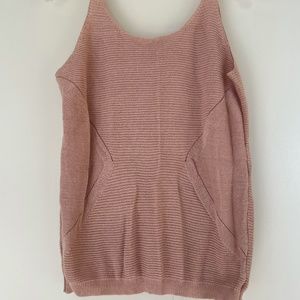 Sleeveless Pink Top
